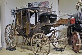 ca. 1847-1867 L. Downing and Sons Concord Stagecoach